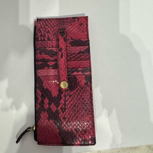 Brahmin credit card wallet Red Snake Pattern Phone Wallet Case - Picture 2 of 2